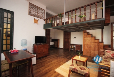 Rental apartment with unique design in Tay Ho, Hanoi